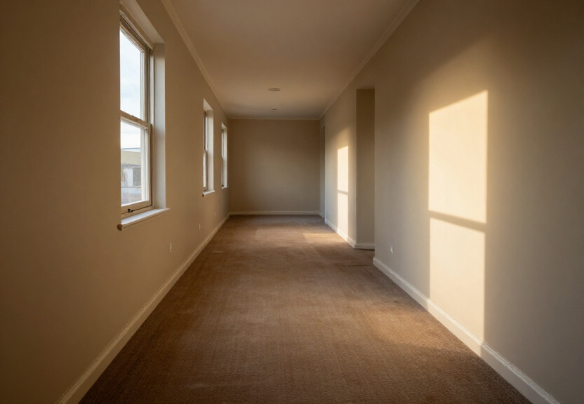 Restored living room in North Balgowlah after flood damage repair